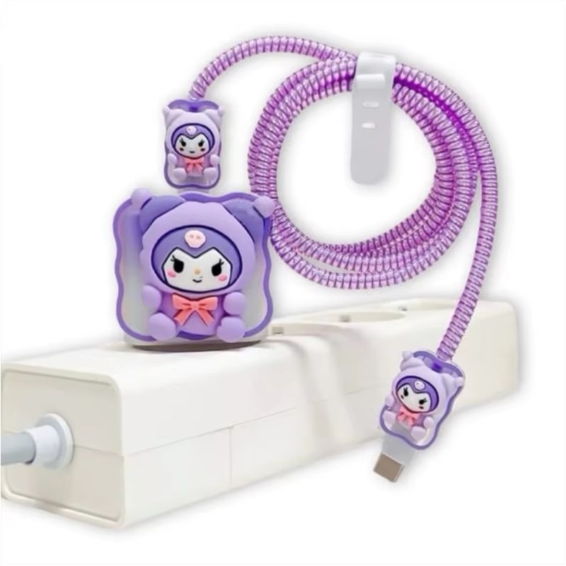 1Set 5item Pelindung Charger OPPO 67w/80w/100w Pelindung Kabel & Pelindung Kepala Charger/Pelindung 