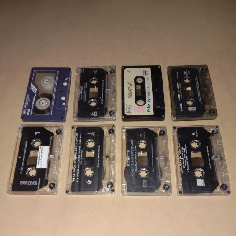 Kaset Pita Barat TANPA COVER Murah Meriah Part 2