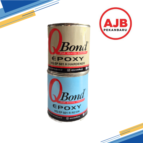(PER SET) QBOND RESIN HARDENER Lem epoxy serbaguna