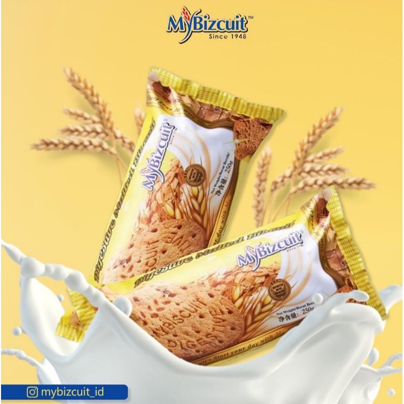 

Cahayadstore Mybizcuit 250 Gram Biscuit Gandum Enak