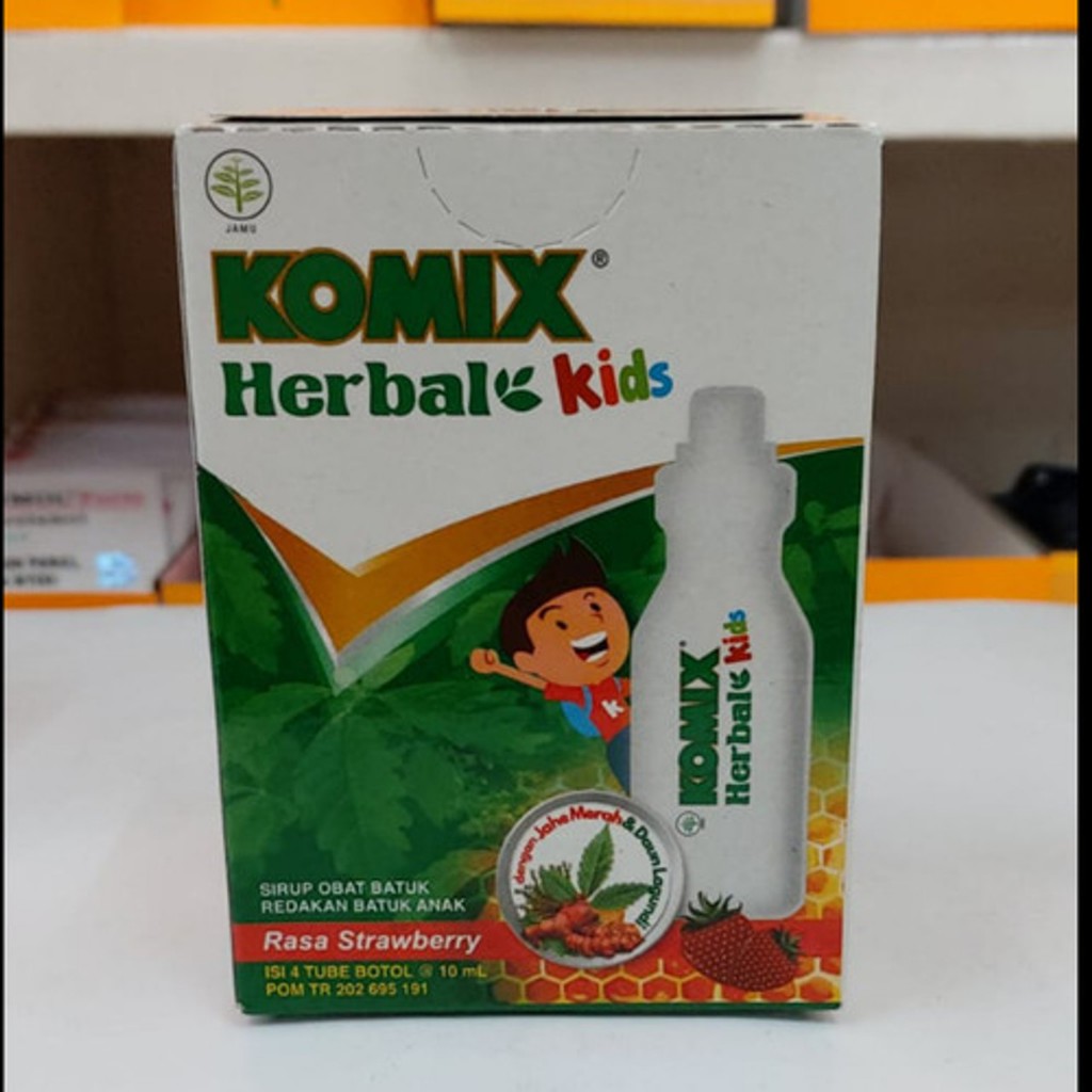 KOMIX HERBAL KIDS 10 ML ( 1 BOX = 4 BOTOL )