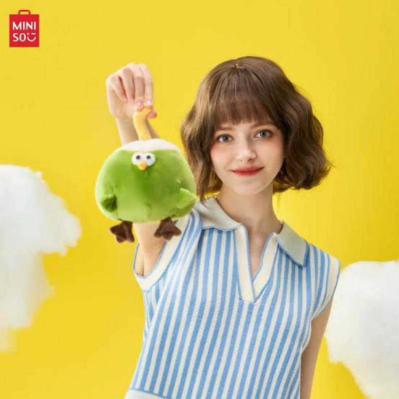 Miniso Dundun coconut plush toy / boneka mainan anak mini