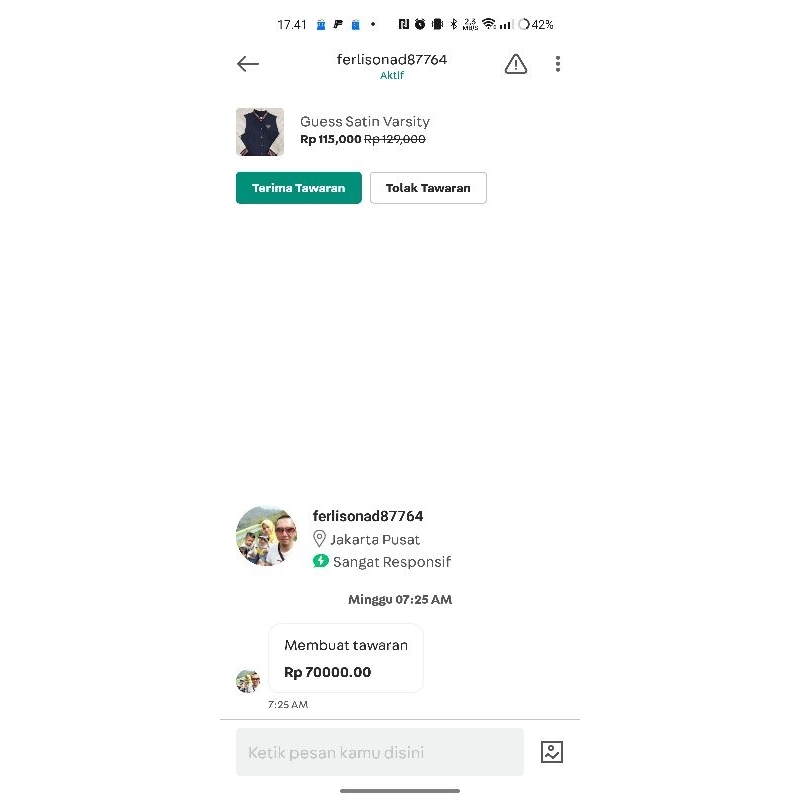 GUESS Satin Varsity & GUESS Denim Jacket