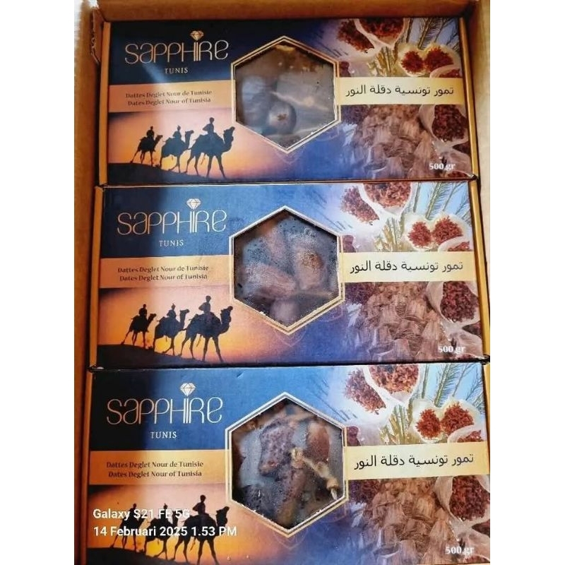 

kurma sapphire tangkai 500 gr