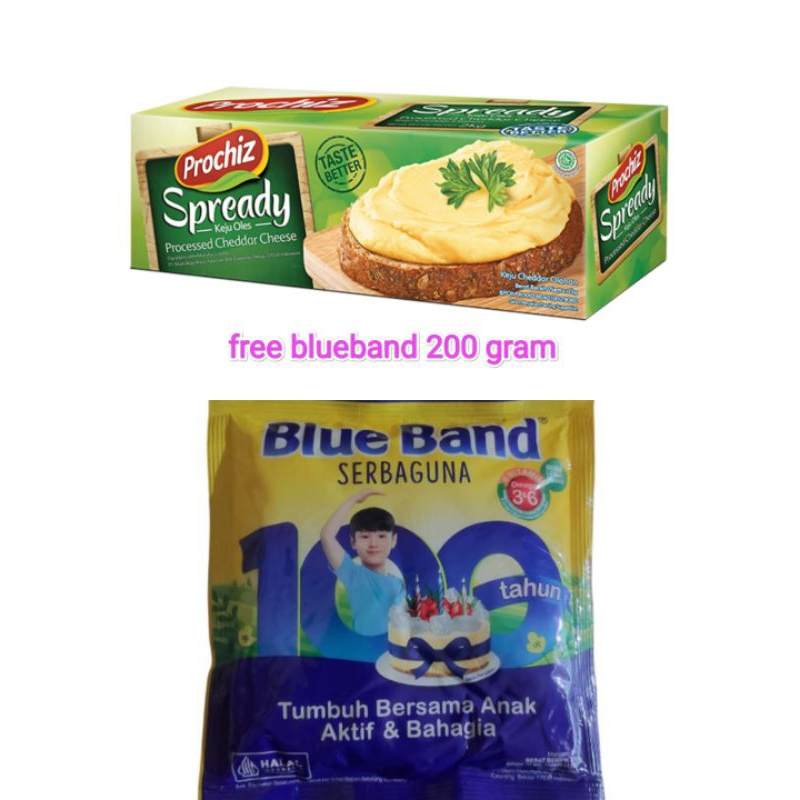 

SPREADY 2 KG FREE BLUEBAND SERBA GUNA 200 GRAM KHUSUS BULAN MARET