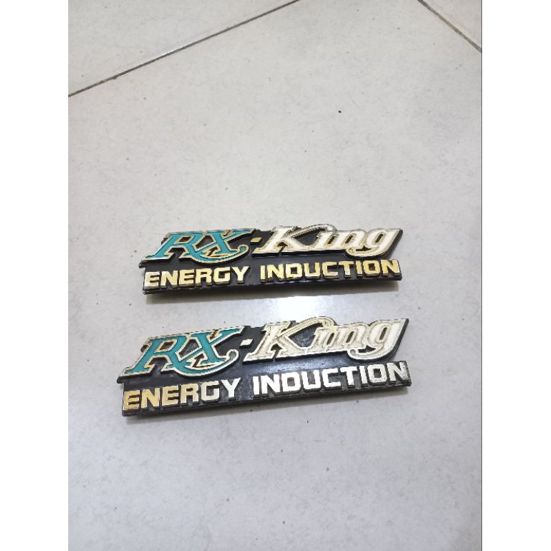 Emblem Side Cover Box Aki RX KING MASTER Original