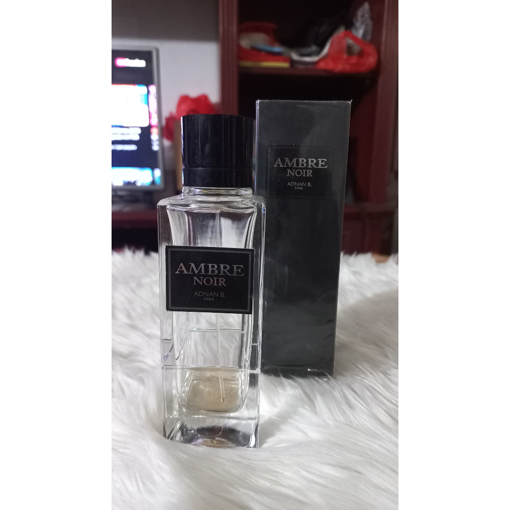 Botol Parfum Bekas Kosong Geparlys Ambre Noir Adnan B