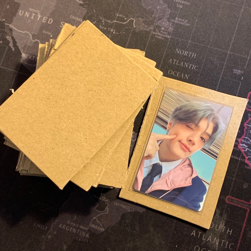 [PER 5 PASANG] A7 ECO BOARD NO. 30 UKURAN 7 x 10 cm | PACKING BUNGKUS YELLOW BOARD KPOP PC PHOTOCARD