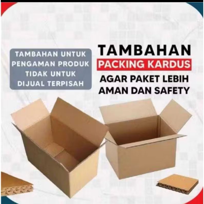 

Tambahan Packing Kardus Besar untuk Pesenan Banyak Hyra.snack