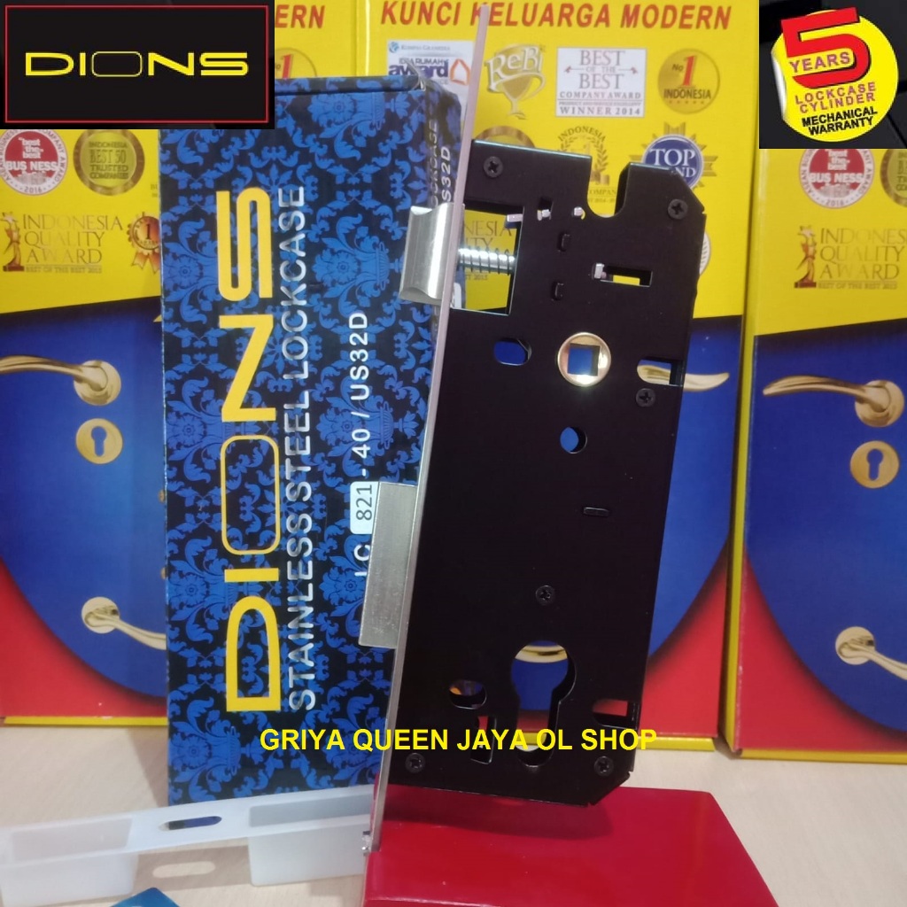 Body Swing Dions LC821 40 Stainless Dions Lockcase Swing/Lidah LC 821 40