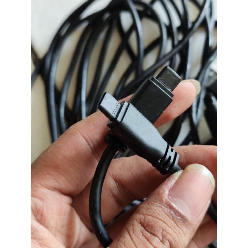 KABEL DATA TYPE C MICRO MIKRO KOTAK BULAT ALL BRAND BAWAAN DARI XIAOMI BISA SEMUA HP HARGA OBRAL MUR