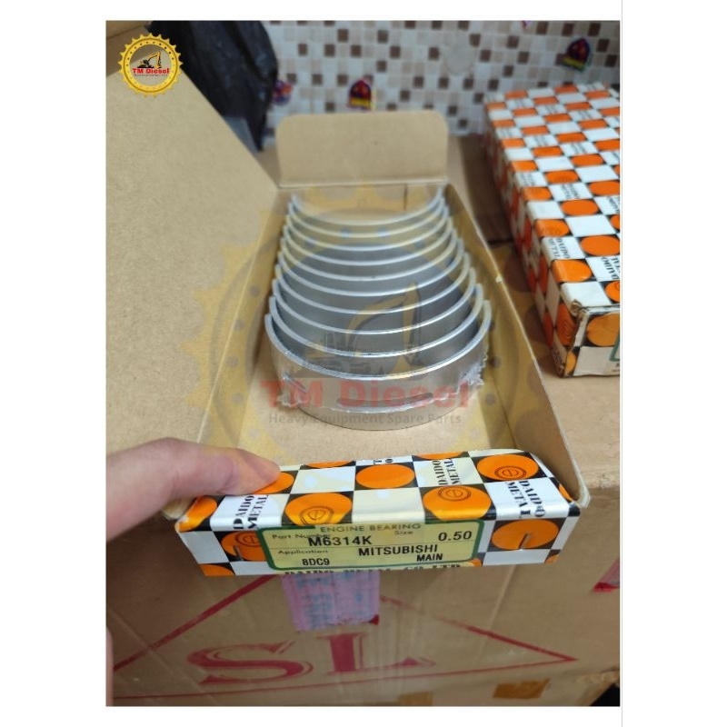 Metal duduk M6314K size 0.50 Mitsubishi 8DC9 DAIDO METAL