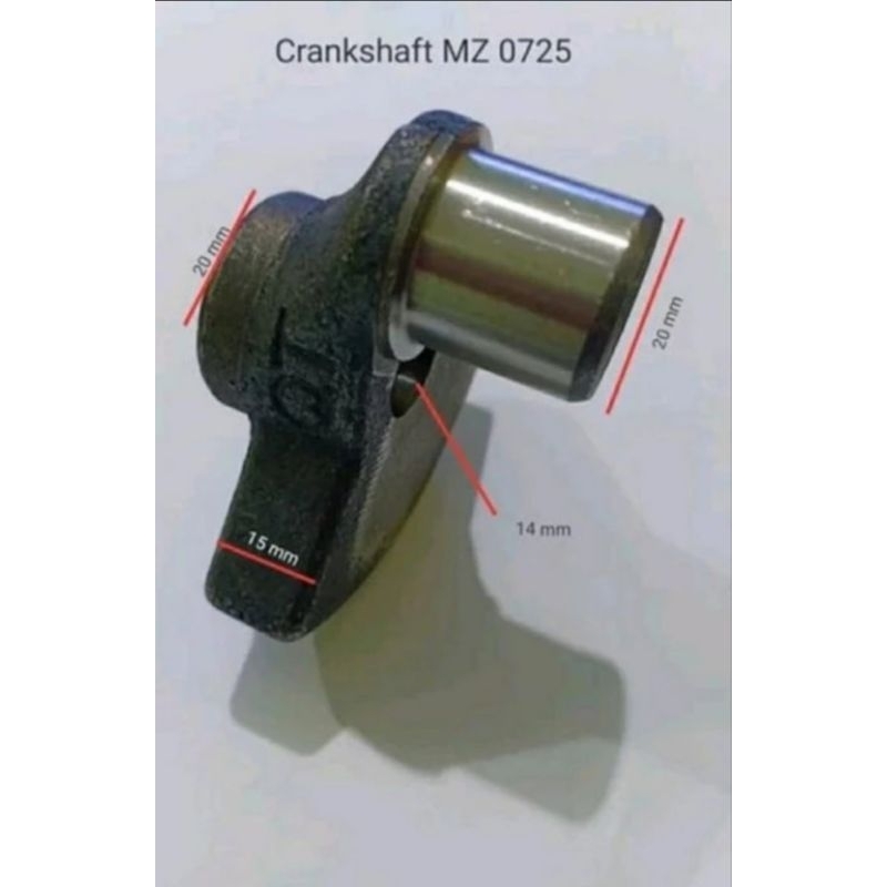 Crank Saft Kompresor Angin Lakoni Cranksaft KruK As