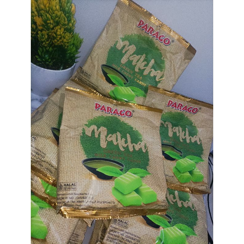 

PARAGO MATCHA GREEN TEA MILK CHEWY CABNDY 81g