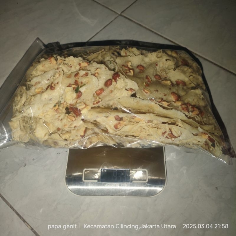 

peyek kacang