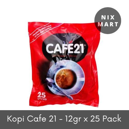 

Cafe 21 Goldroast/ Kopi 2in1 / Instant Coffeemix - 12 gr x 25 Sticks