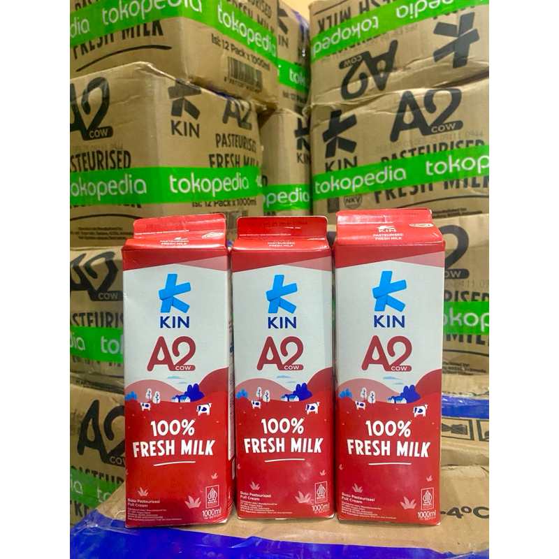 

KIN Pasteurised Fresh Milk Full Cream 1000 Ml [Tanpa Tutup]