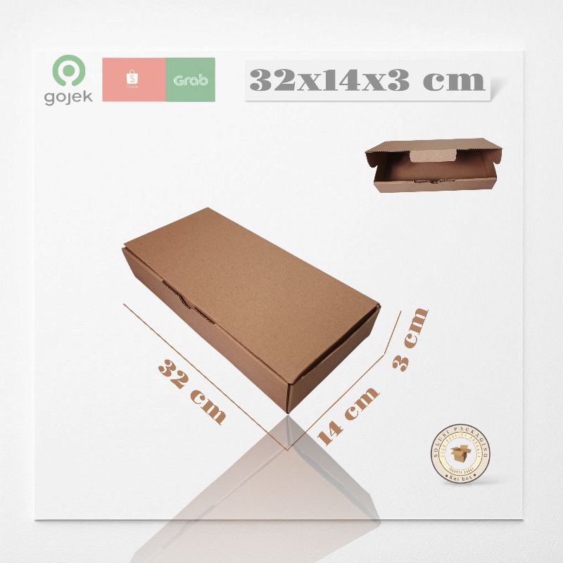 

kardus ukuran 32x14x3 cm die cut model pizza