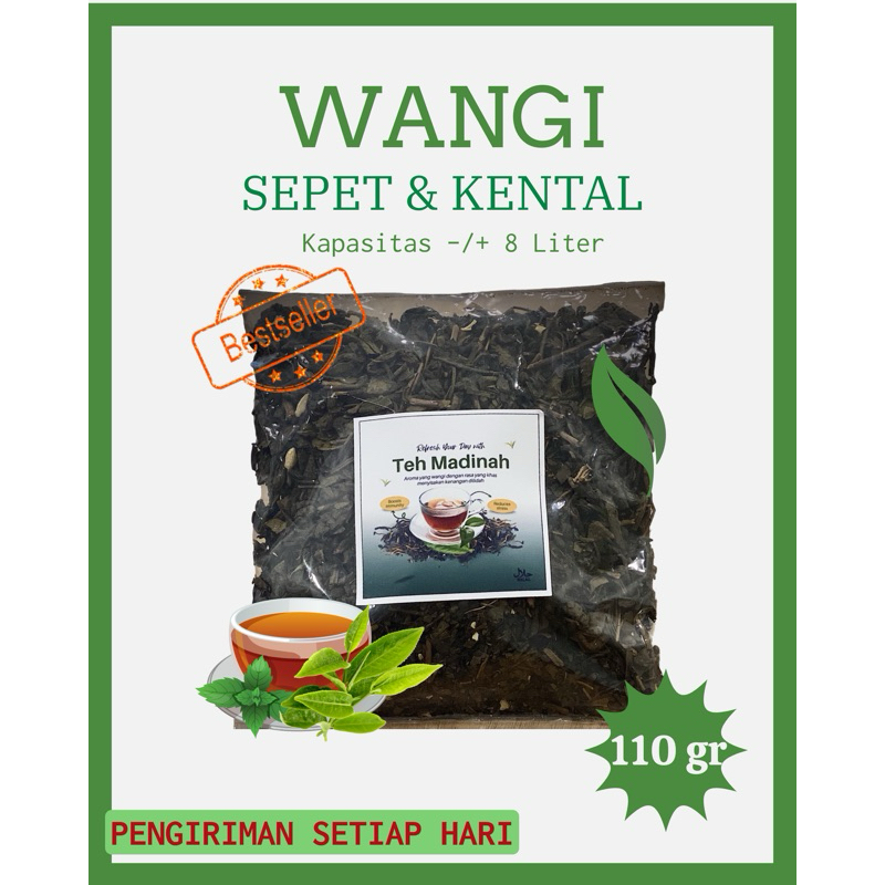 

Teh Madinah|Teh Wangi kental sepet|Best Seller||kemasan 110g