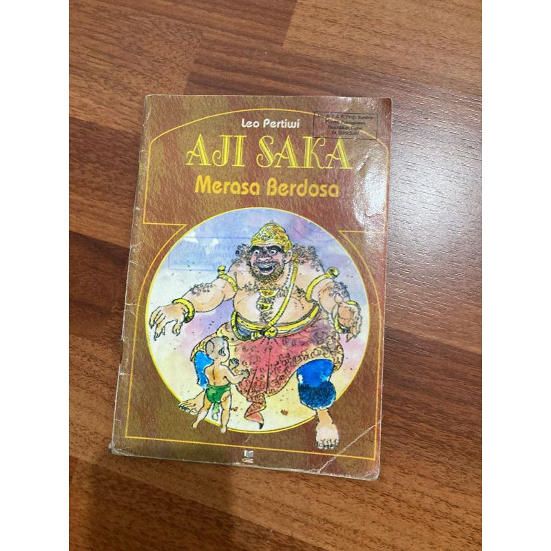 Buku cerita - AJI SAKA MERASA BERDOSA oleh Leo Pertiwi