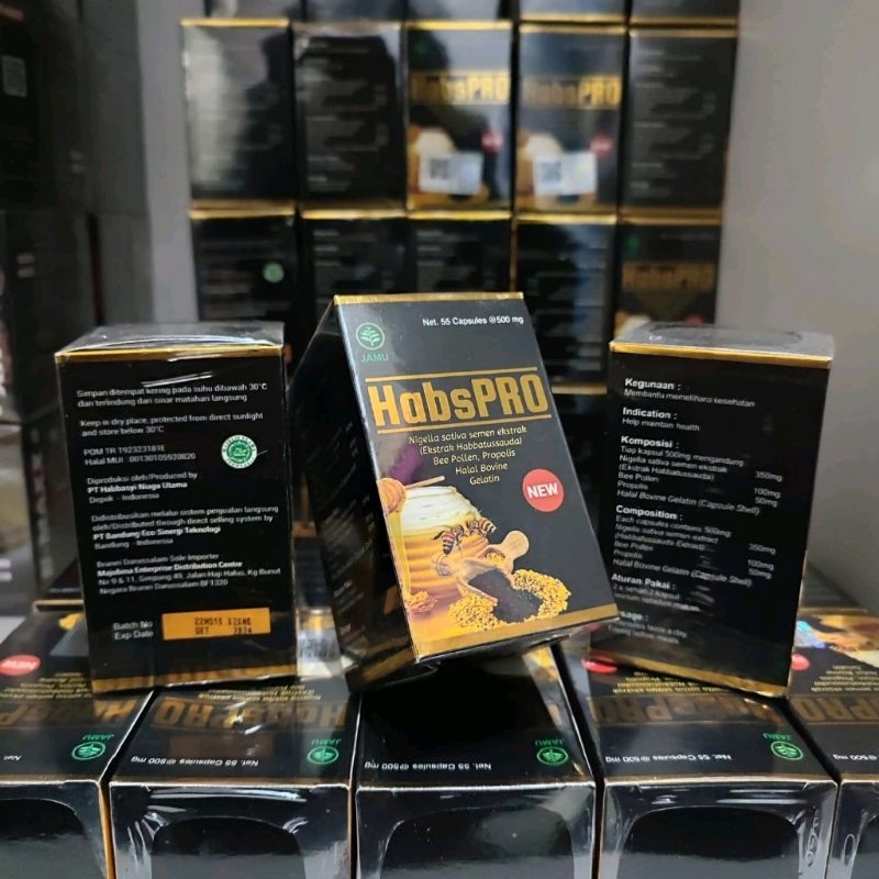 Habspro original Habbatussauda Propolis 55 Kapsul