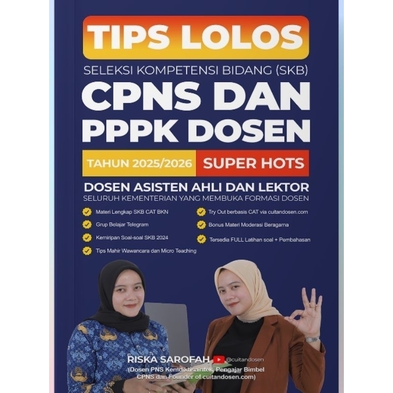 Buku SKB CPNS dan Kompetensi Teknis PPPK Dosen
