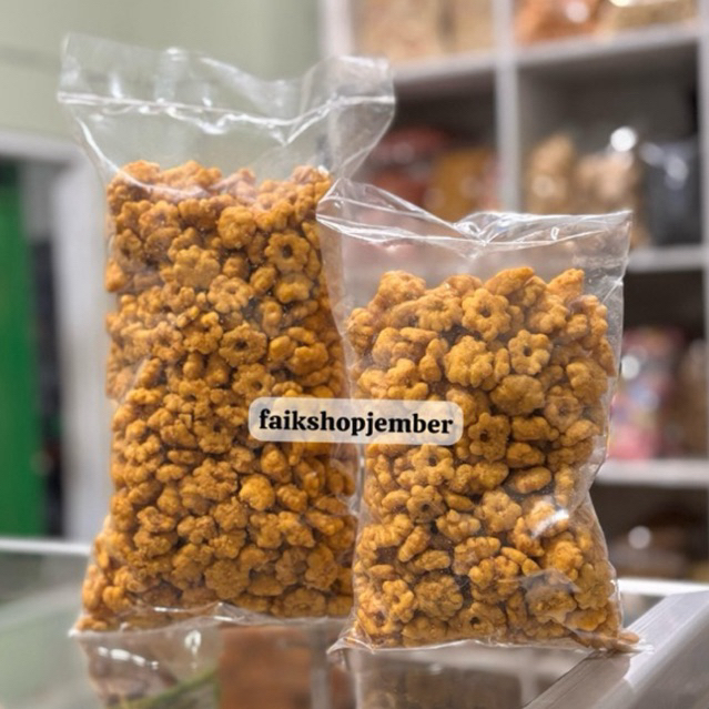 

500g KEMBANG RIBUT RENYAH NAGIH - 500g PANG PANG COKLAT MANIS RENYAH NAGIH