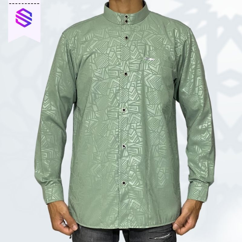 kemko sultan embos koko pria dewasa baju sultan baju koko muslim