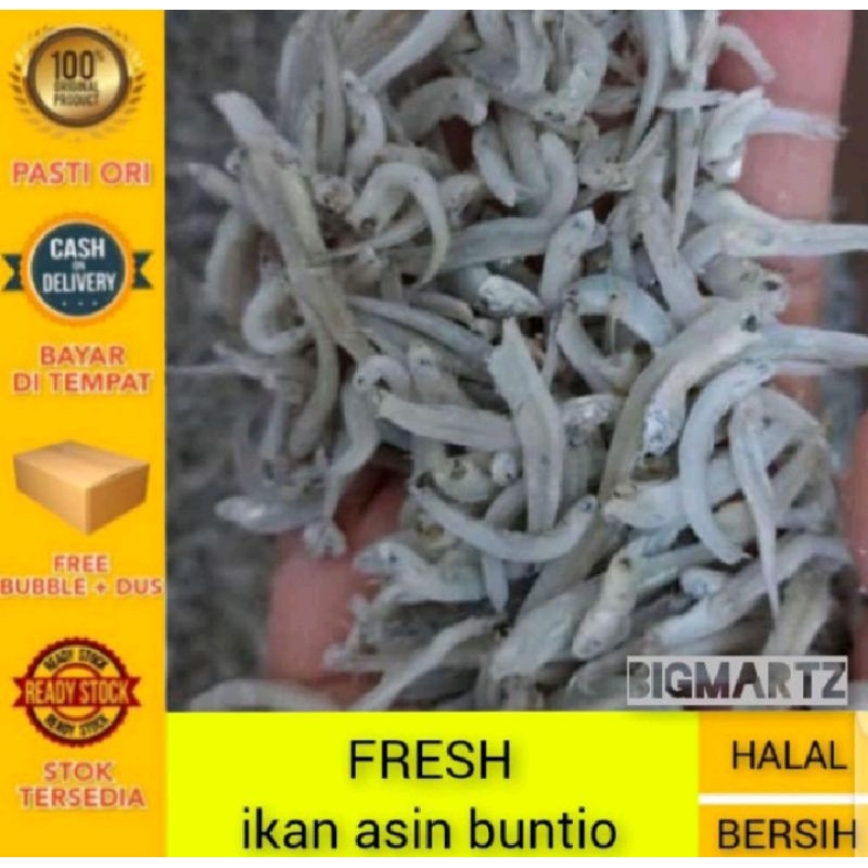 

Teri buntio fresh kering 1kg