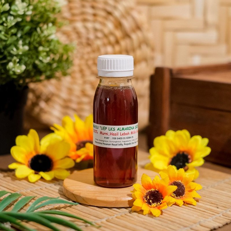 

madu nektar rambutan murni 100%