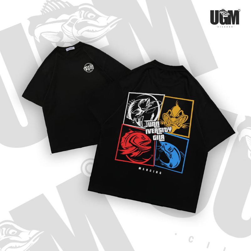 T-SHIRT UGM V2 " UNIVERSITY GILA MANCING "
