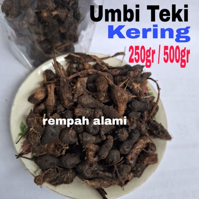 

Umbi Teki Kering 250/500gr