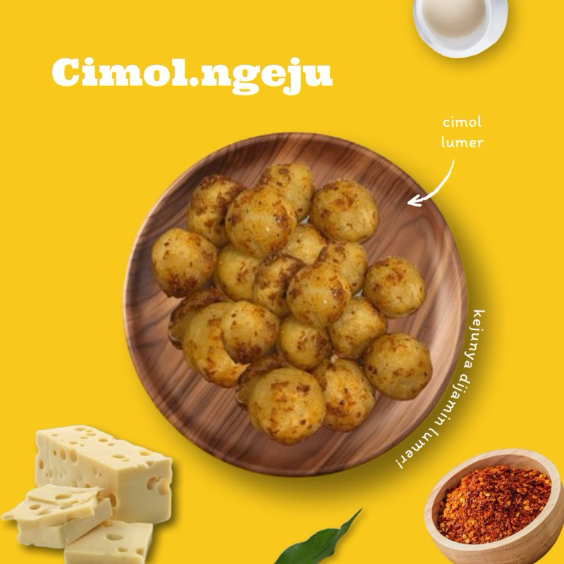 

Cimol ngeju lumer (frozen)