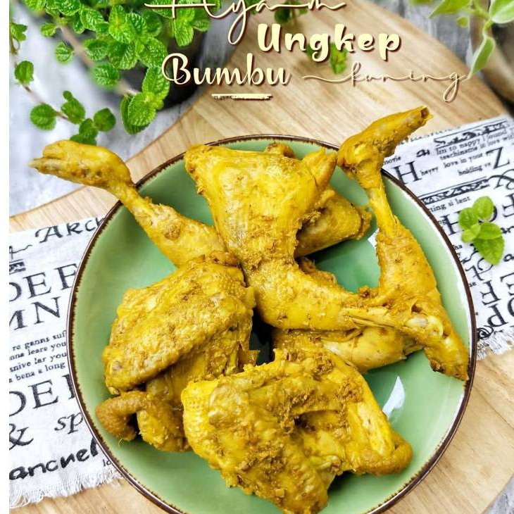 

Ayam Kampung Atau Broiler Ungkep Bumbu Kuning Utuh 1 Ekor Kirim Instan