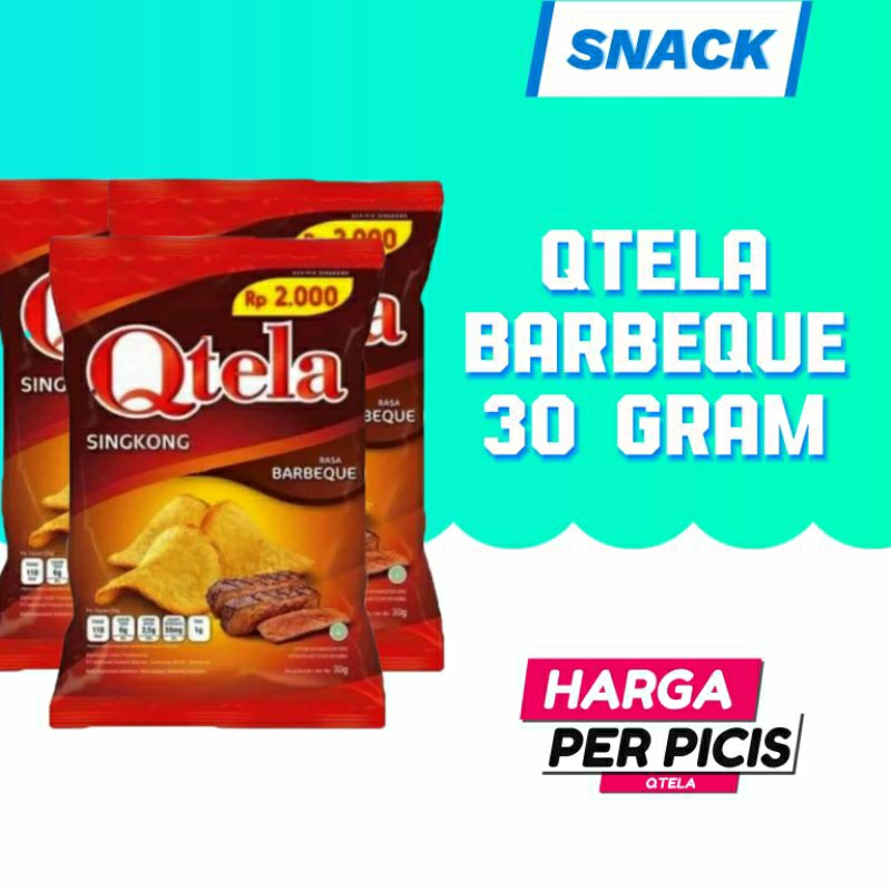 

Qtela 30 gram, barbeque