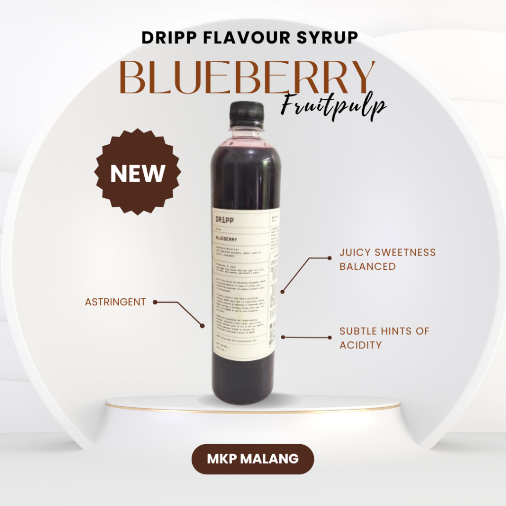 

DRIPP BLUEBERRY FRUIT PULP