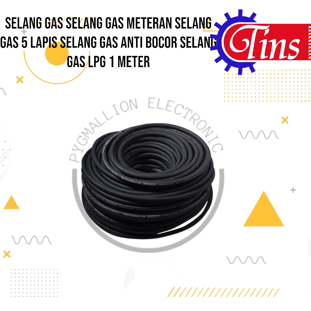 SELANG GAS SELANG GAS METERAN SELANG GAS 5 LAPIS SELANG GAS ANTI BOCOR SELANG GAS LPG 1 METER
