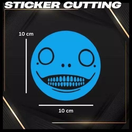 

Stiker Sticker Cutting Tulisan EMil Face Dark Wajah Senyum Stiker Potong Sticker Cutting Berkualitas