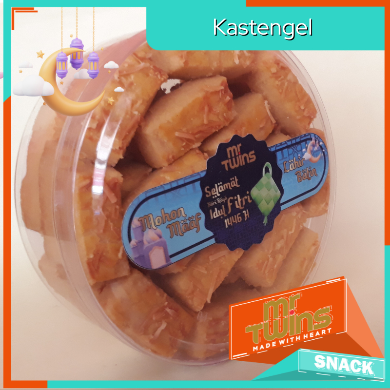 

Kue Kering Kastengel Mr Twins Kemasan Toples berat 240 gram