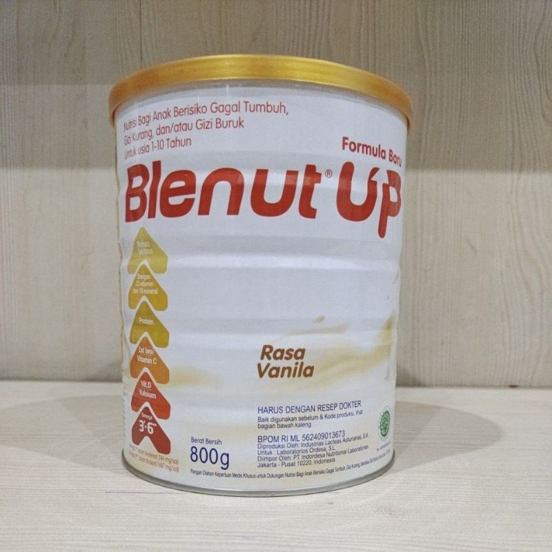 BLENUT UP VANILA 800GR