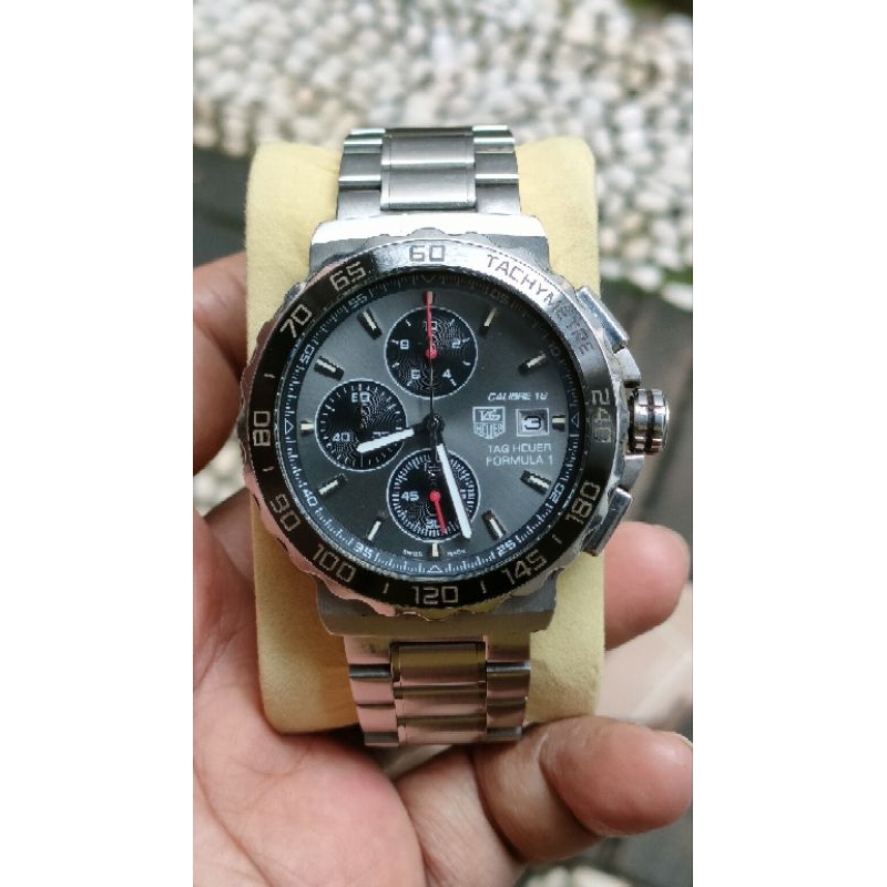 Jam tag heuer formula 1 chronograph full bawaan