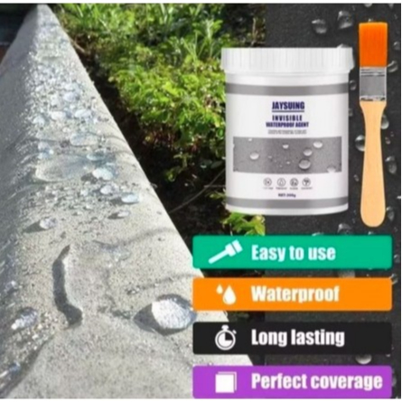 Lem Anti Bocor Transparan Jaysuing (100 / 300 gram) Invisible Waterproof Insulating Sealant Perekat 