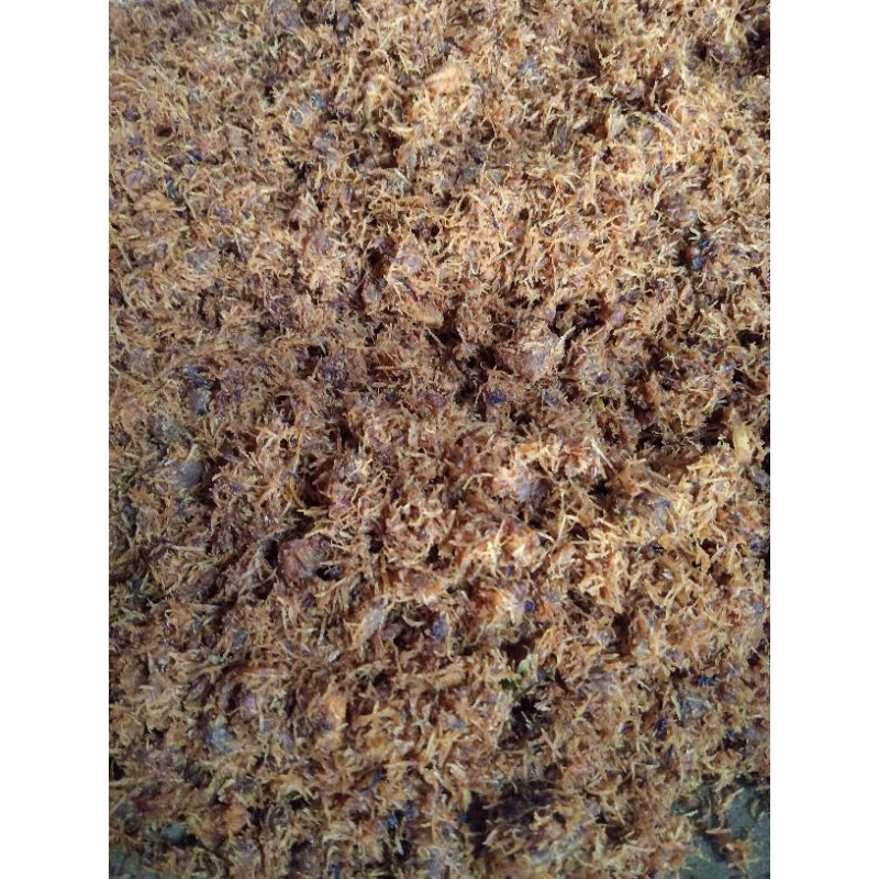 

Serundeng ayam ,sangat lezat di temani nasi 100gr