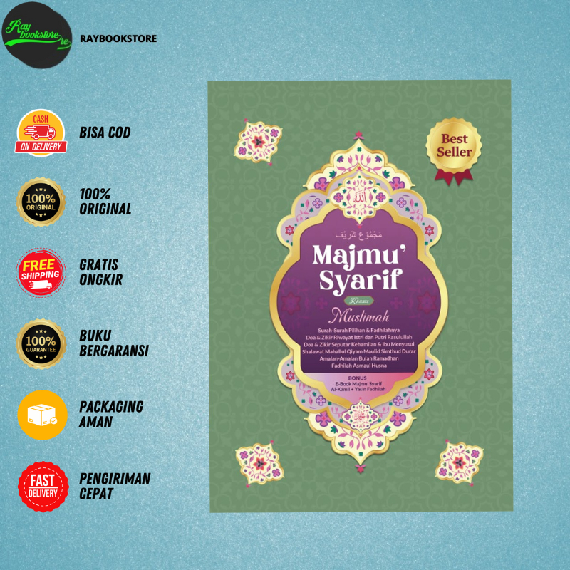 (Free Tasbih Digital) Majmu Syarif Khusus Muslimah - Qultum Media