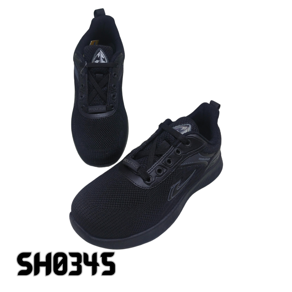 Sepatu Sekolah Anak SD SMP SMA Dewasa New Era Alvin Warna Hitam SH0345