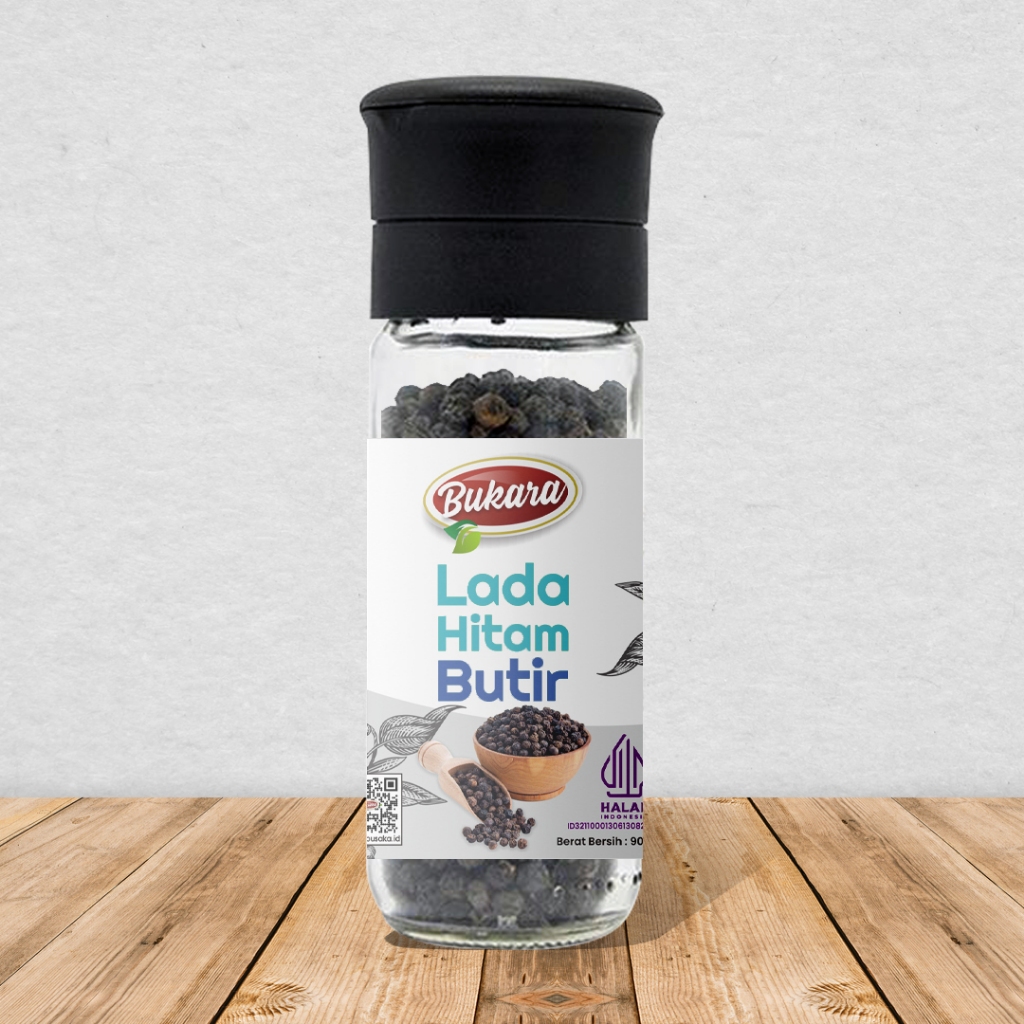 

Lada Hitam Butir 50 gram/ Merica Hitam Butir Premium Quality
