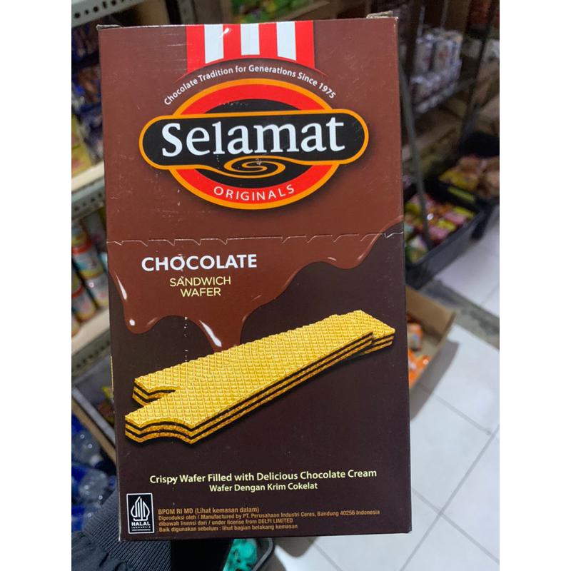 

Wafer SELAMAT Cokelat