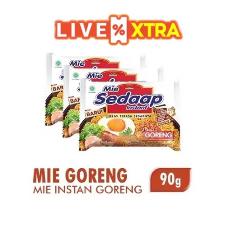 

Mie Sedaap Goreng Mie Instan 1 Pcs