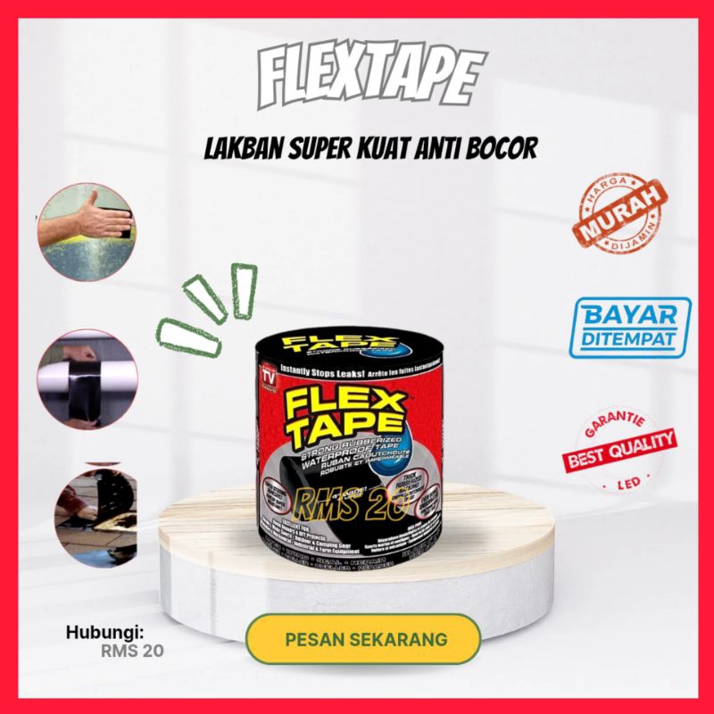 flex tape flex tape isolasi ajaib lakban anti bocor lakban anti air lakban super kuat lakban super k