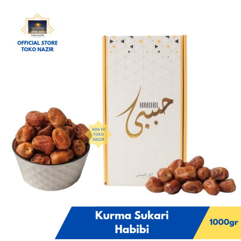 

TokoNazir - Kurma Sukari Habibi Premium Dates 1000gr